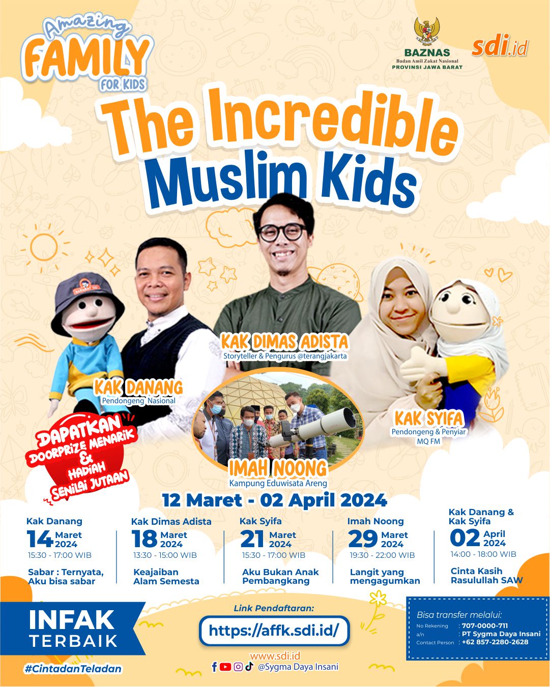 Logo Amazing Family For Kids